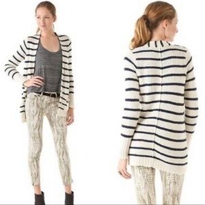 Free People Beach stripped knit cardigan